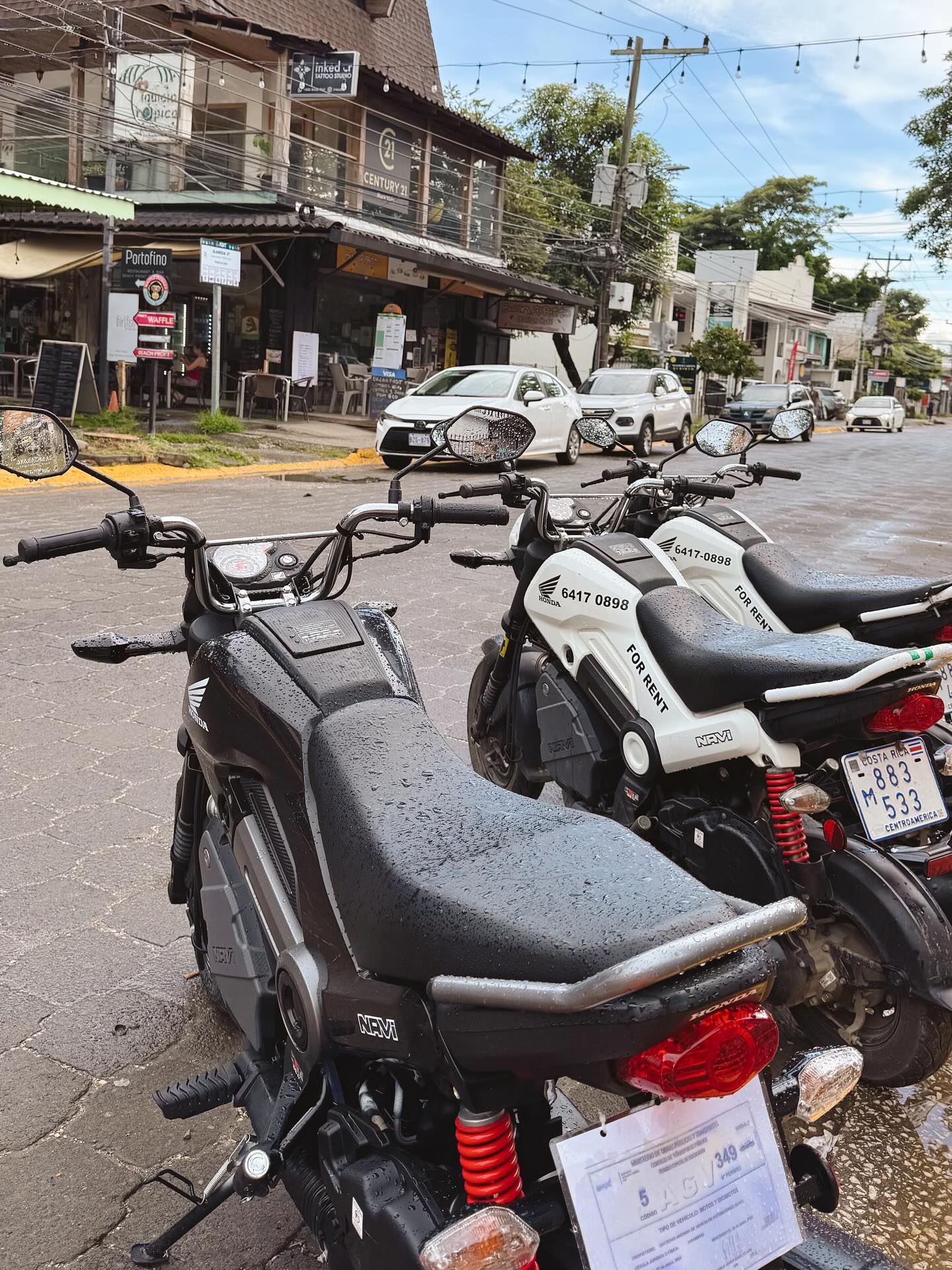 Honda Navi in sunny street